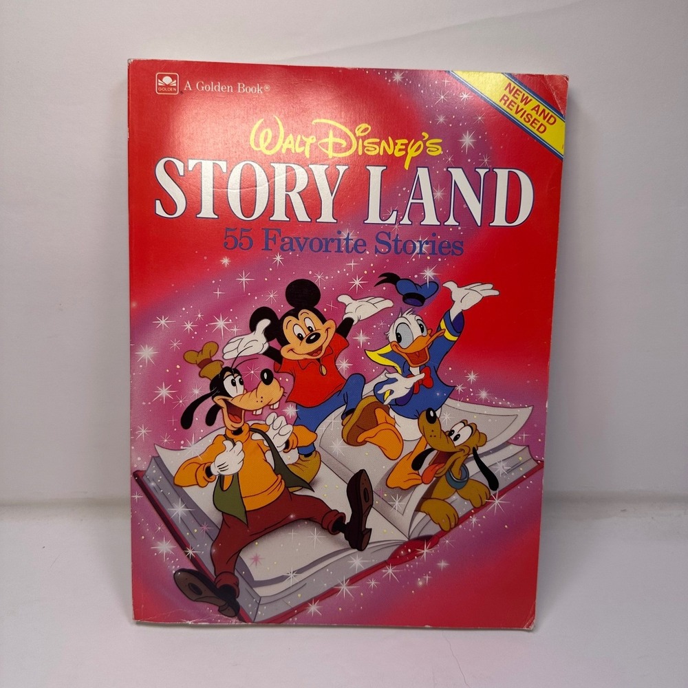 Walt Disney Story Land 55 Favorite‎ Stories Golden Book New Revised Edition